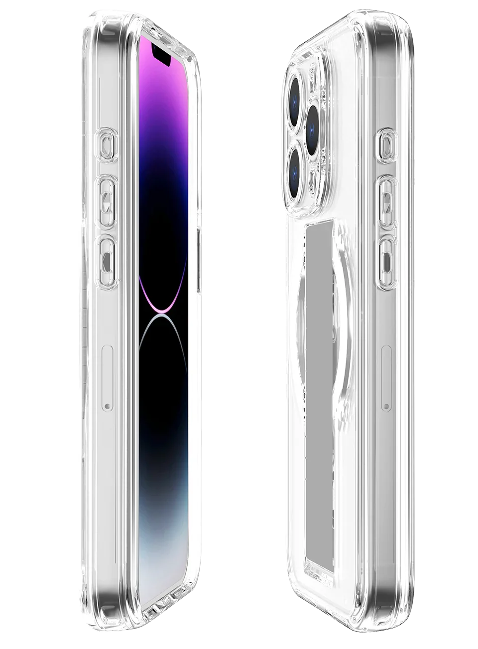Itskins Avana Grip-It iPhone 15 Pro Magsafe Cover - Clear - Tashqila Itskins Avana Grip-It iPhone 15 Pro Magsafe Cover - Clear - Tashqila